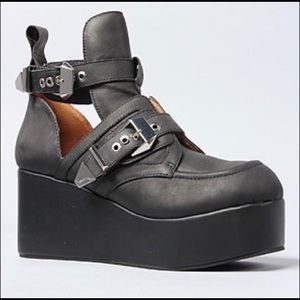 Jeffrey Campbell Platrane Boot (Rare!)